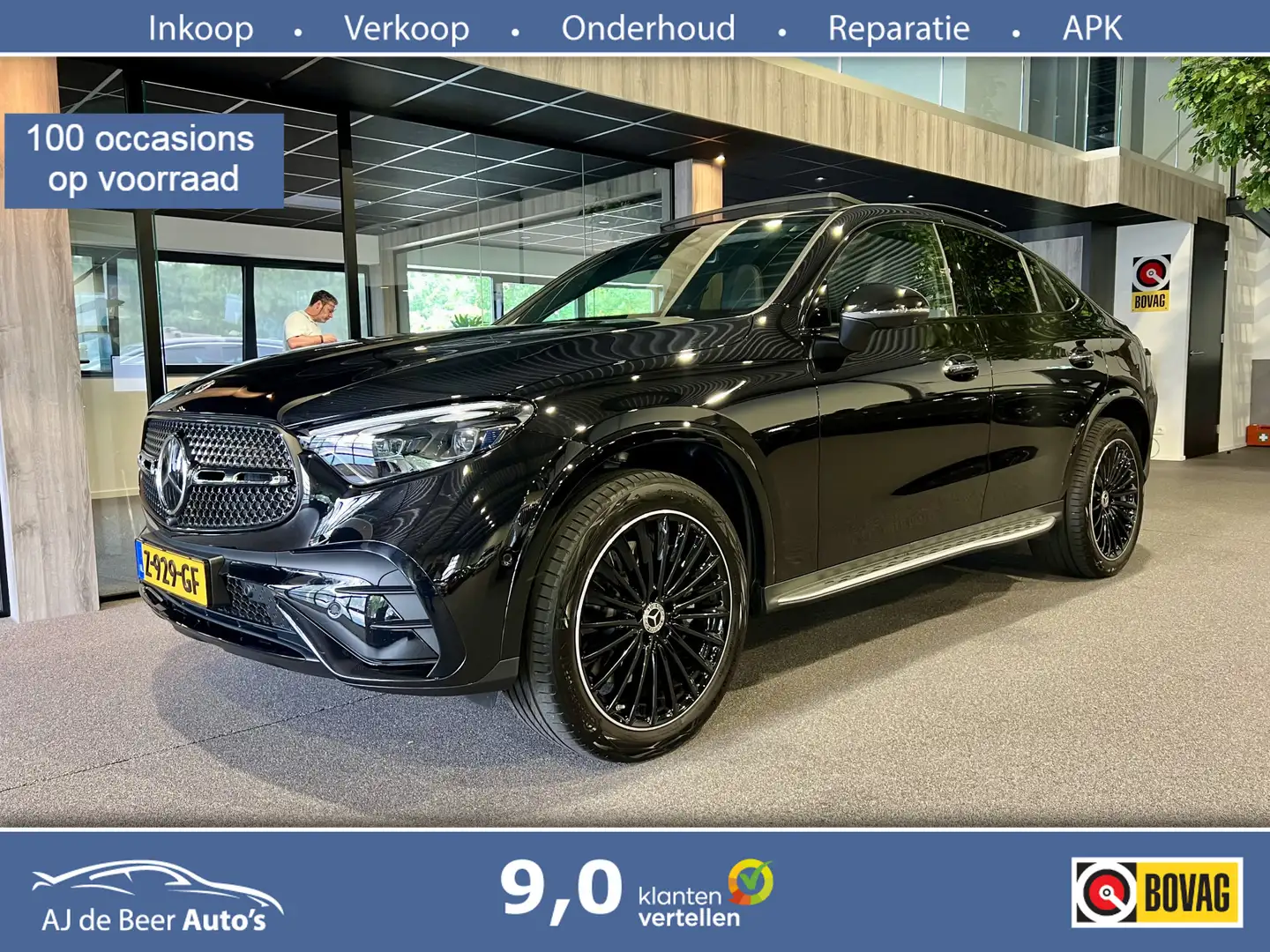 Mercedes-Benz GLC 400 Coupé 400e 4MATIC AMG Line Panaroma | Camera | Tre Zwart - 1