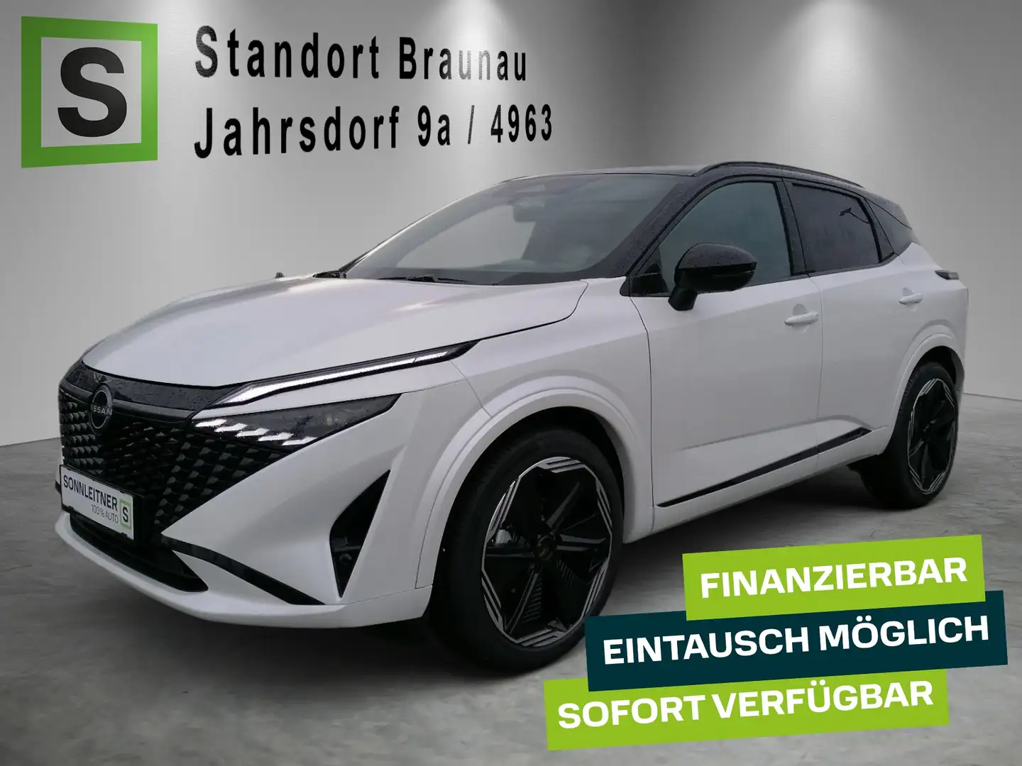 Nissan Qashqai QASHQAI N-Design+ 1.3T 158 PS Xtronic 4WD Weiß - 1