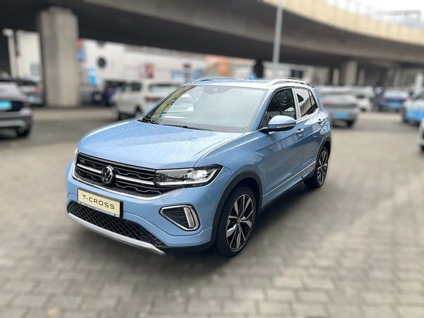 Volkswagen T-Cross R-Line 1.5 l TSI DSG Navi Kamera *SOFORT* Blau - 2