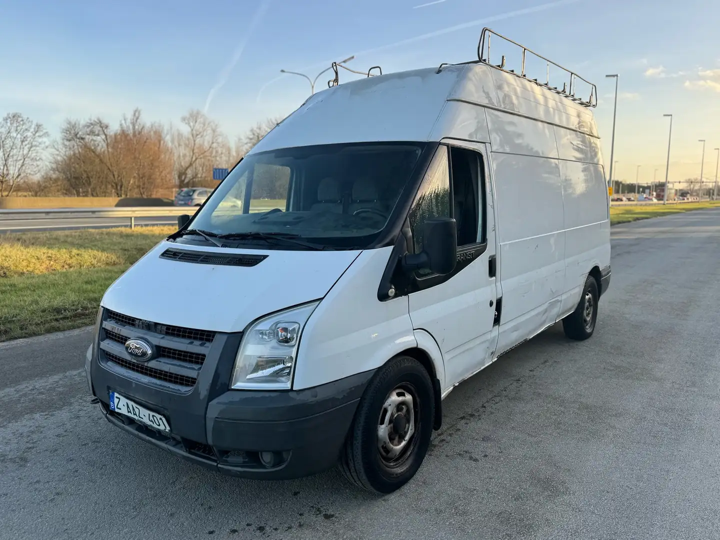 Ford Transit 2,2 airco !!! Wit - 1