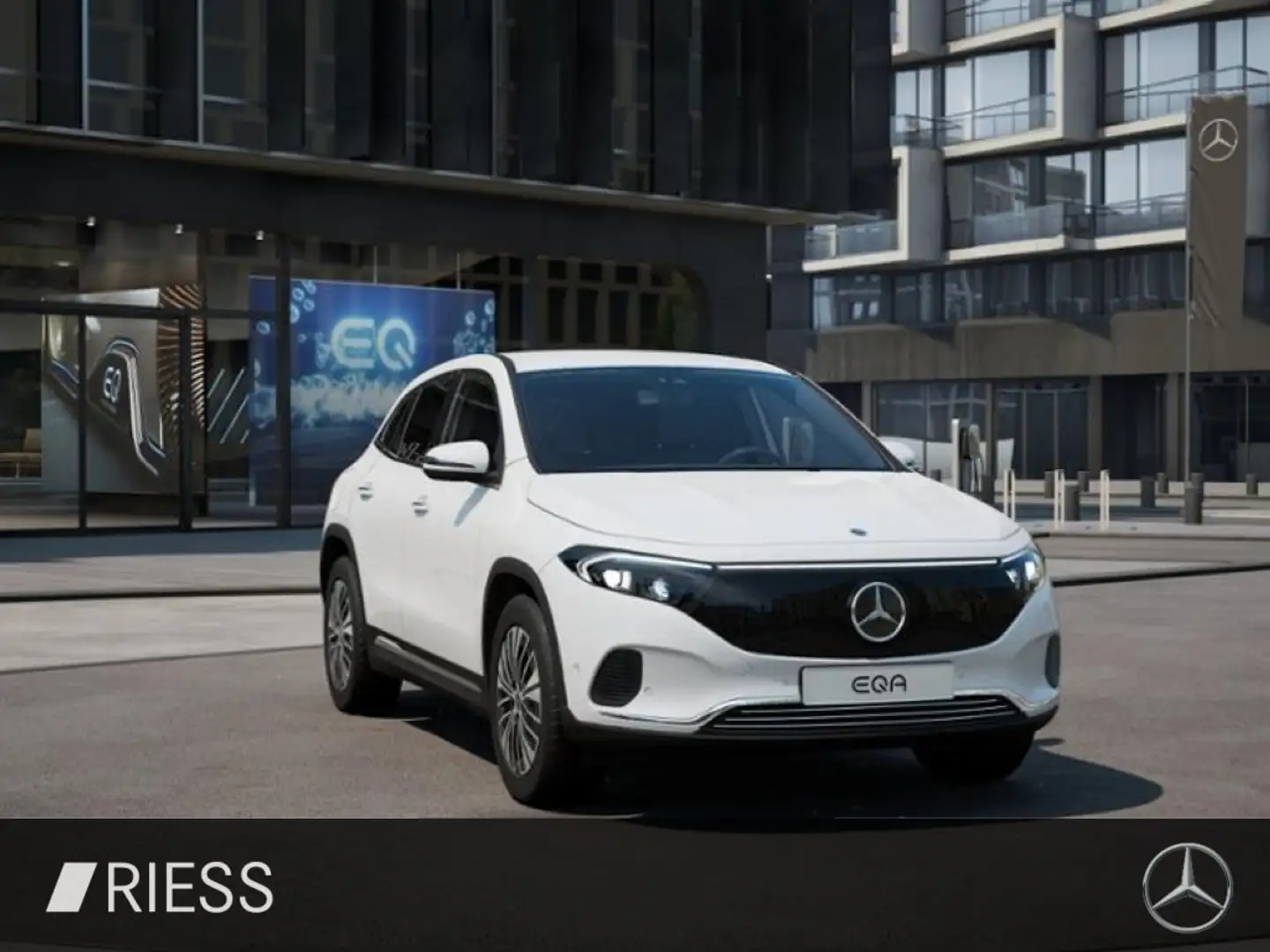 Mercedes-Benz EQA 250 + AHK+Distronik+5 Jahre Garantie Weiß - 2
