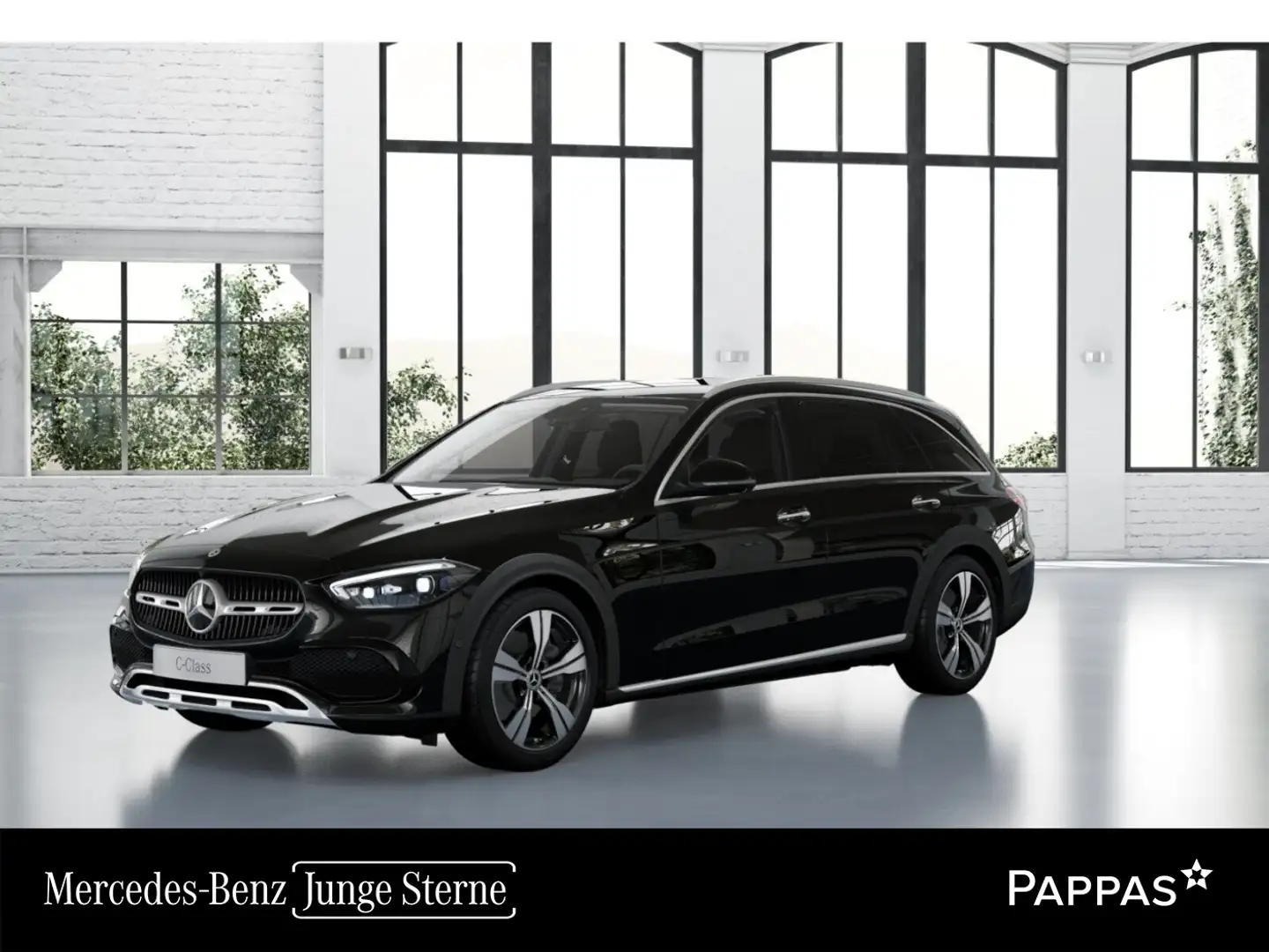 Mercedes-Benz C 200 4MATIC T-Modell All-Terrain LED PTS Distr Schwarz - 1