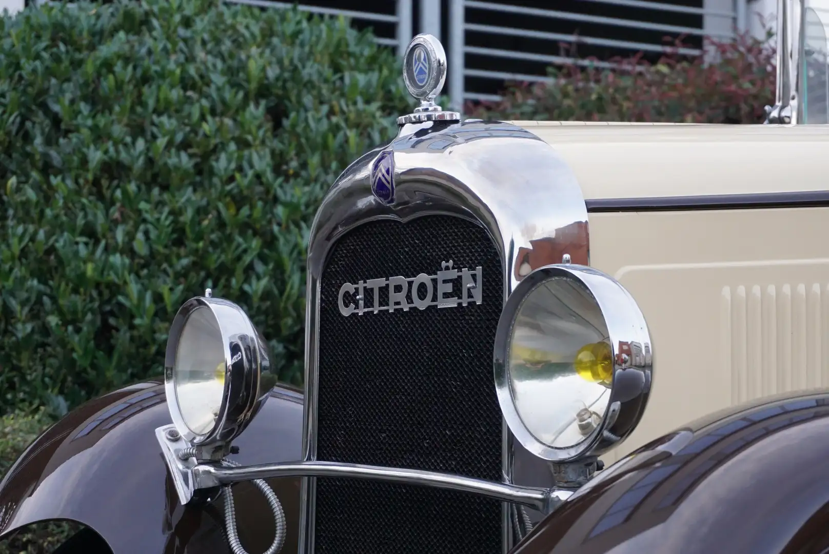 Oldtimer Citroen C4 Torpedo Langversion, großes Vorkriegs-Cabrio Beige - 2