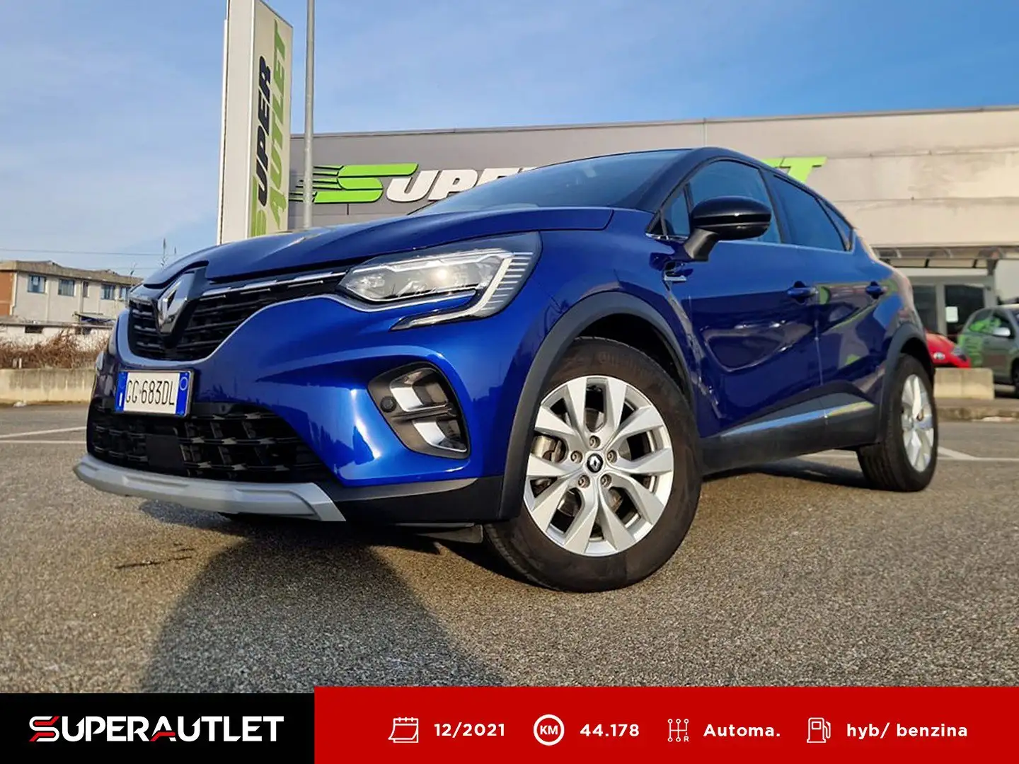 Renault Captur 1.6 E-TECH Hybrid Intens Auto Nero - 1
