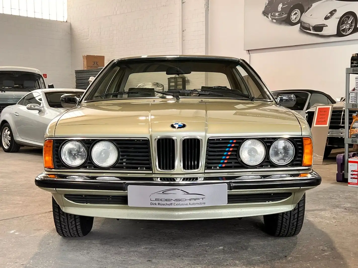 BMW 630 CS Coupé E24, Schaltgetriebe, erste Serie Green - 2