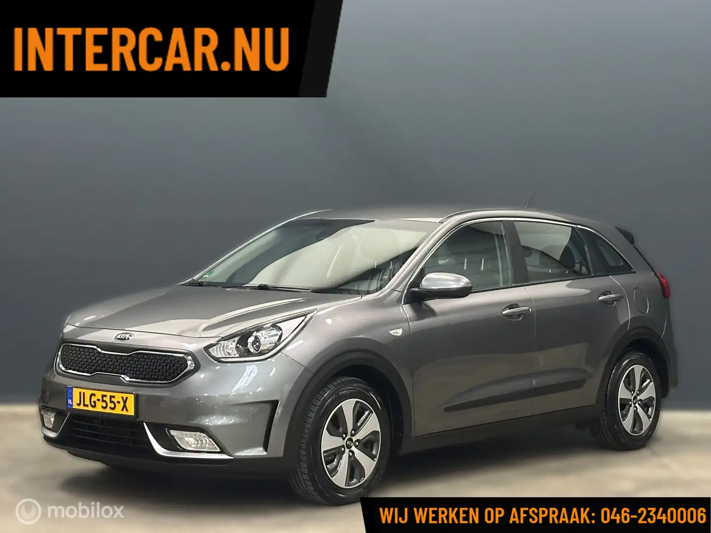 Kia Niro 1.6 GDi Hybrid First Edition Grijs - 1