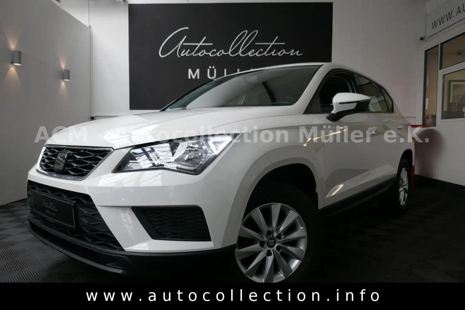 SEAT Ateca *1.Hand*PDC*Klima*Alu*Tempo*AHK*Radio* Blanc - 1