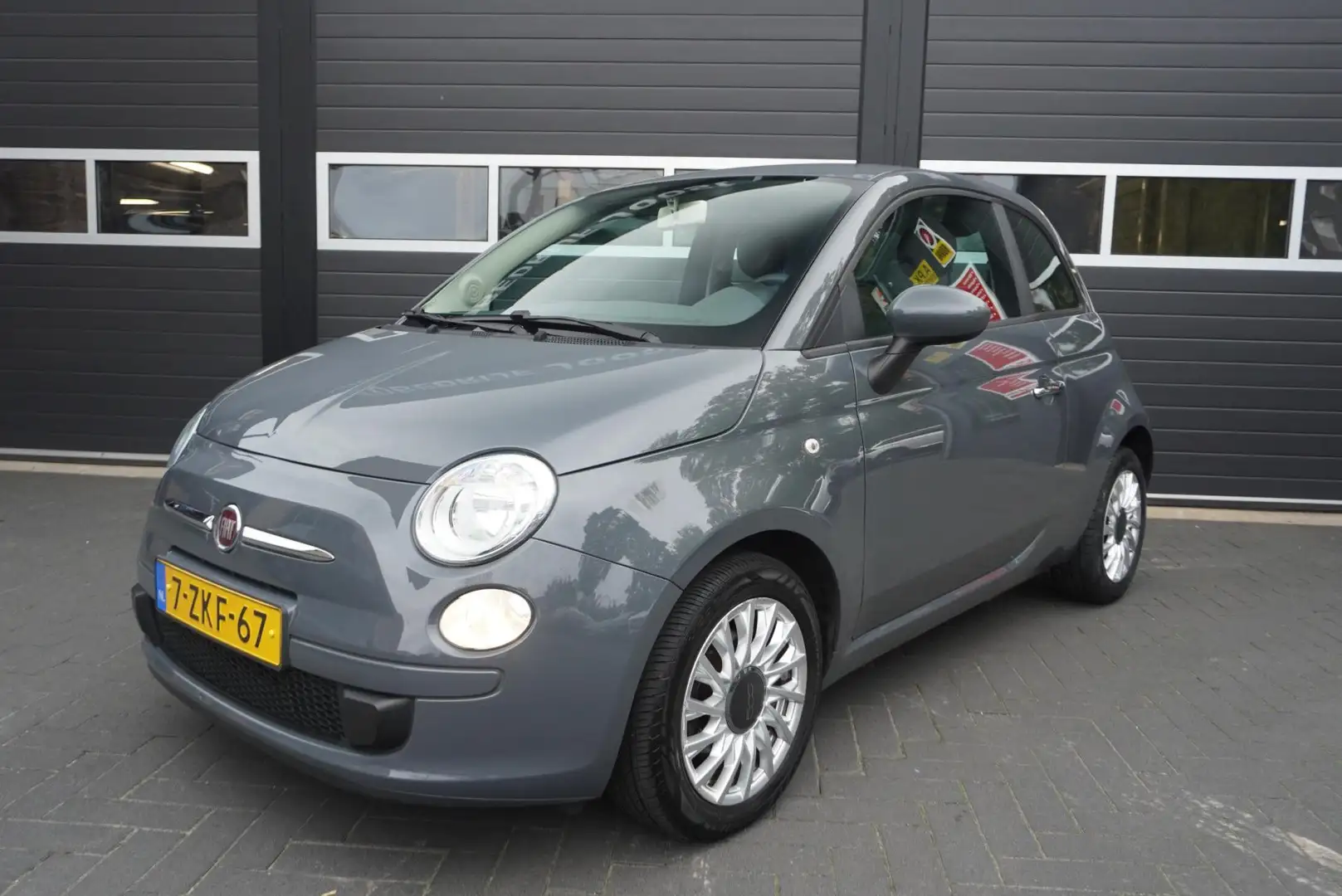 Fiat 500 1.0 TwinAir Pop Airco Grijs - 1