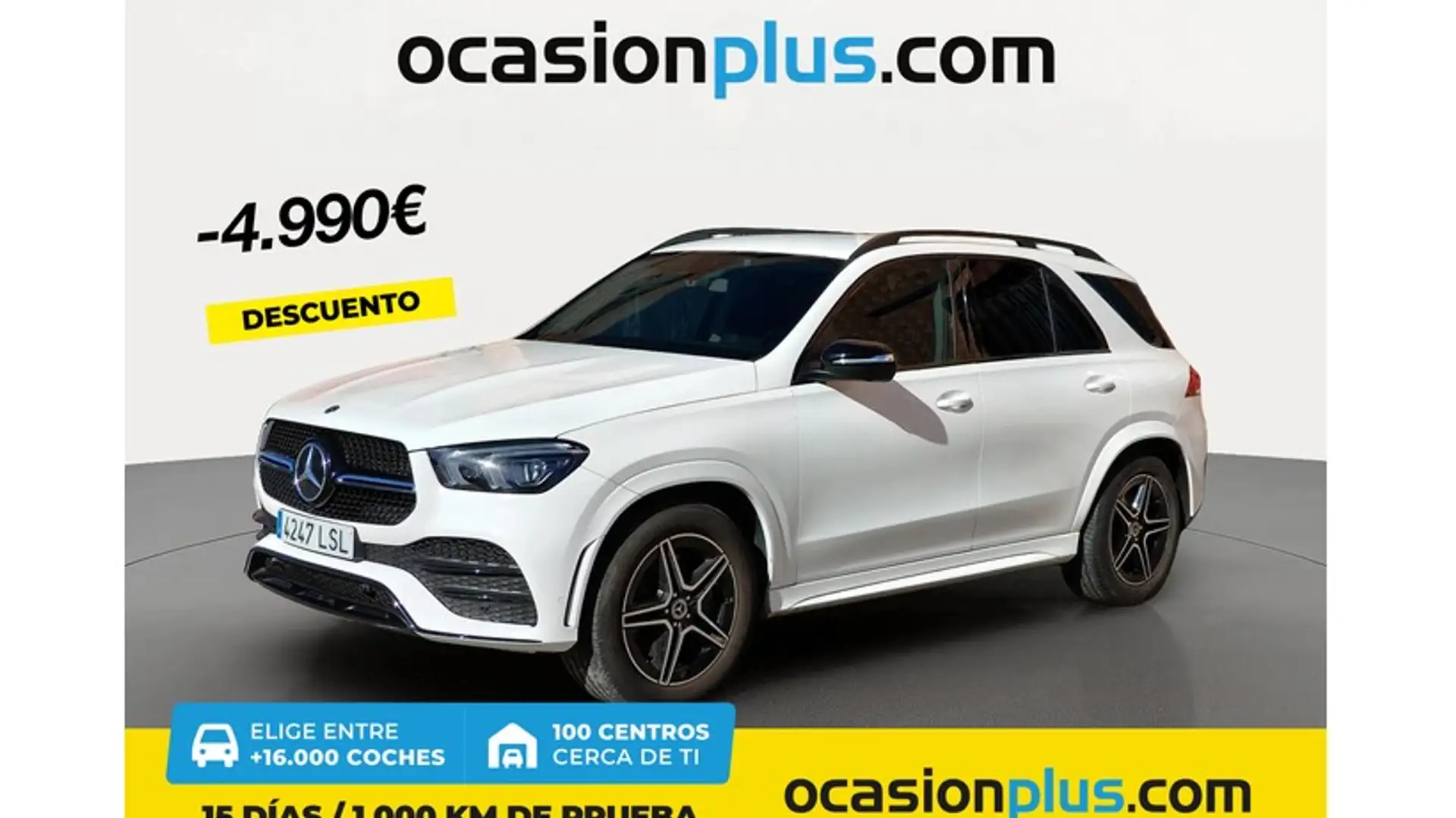 Mercedes-Benz GLE 300 300d 4Matic Aut. Blanc - 1