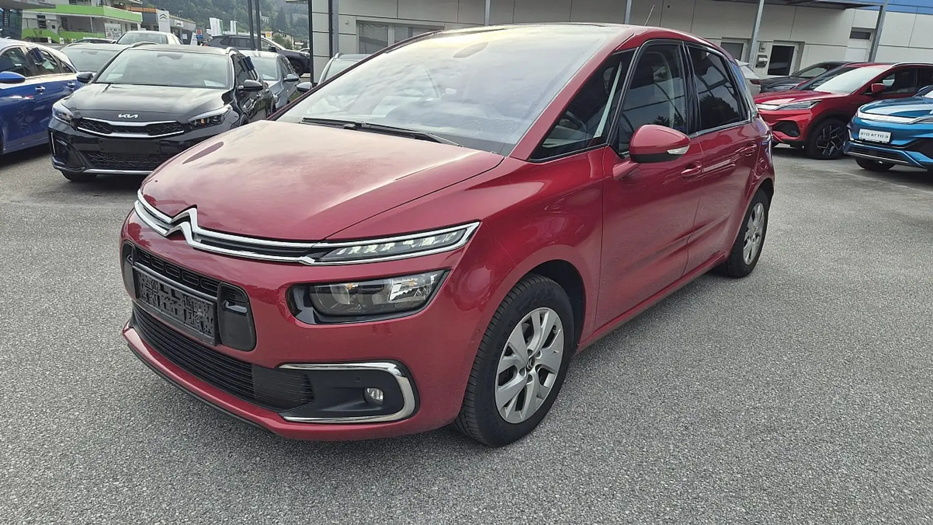Citroen C4 Picasso BlueHDi 120 S&S Feel Edition Rouge - 2