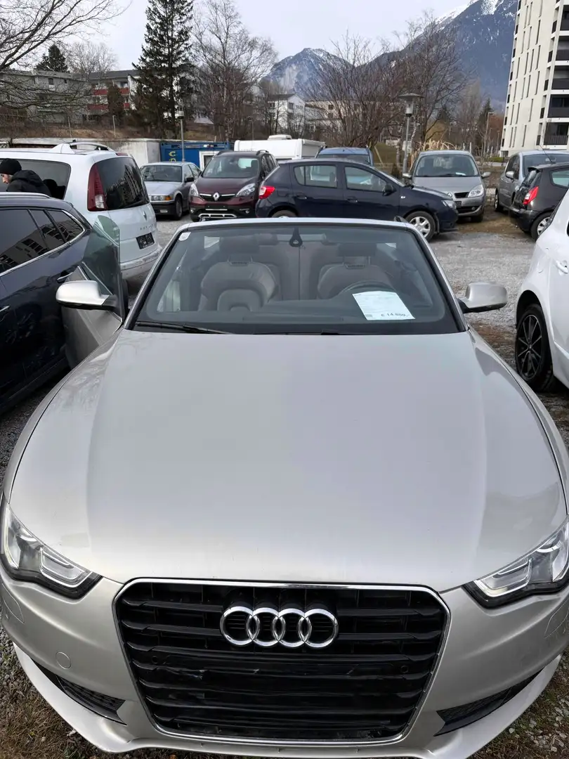 Audi A5 A5 Cabrio 2,0 TFSI quattro Sport S-tronic Sport Silber - 2
