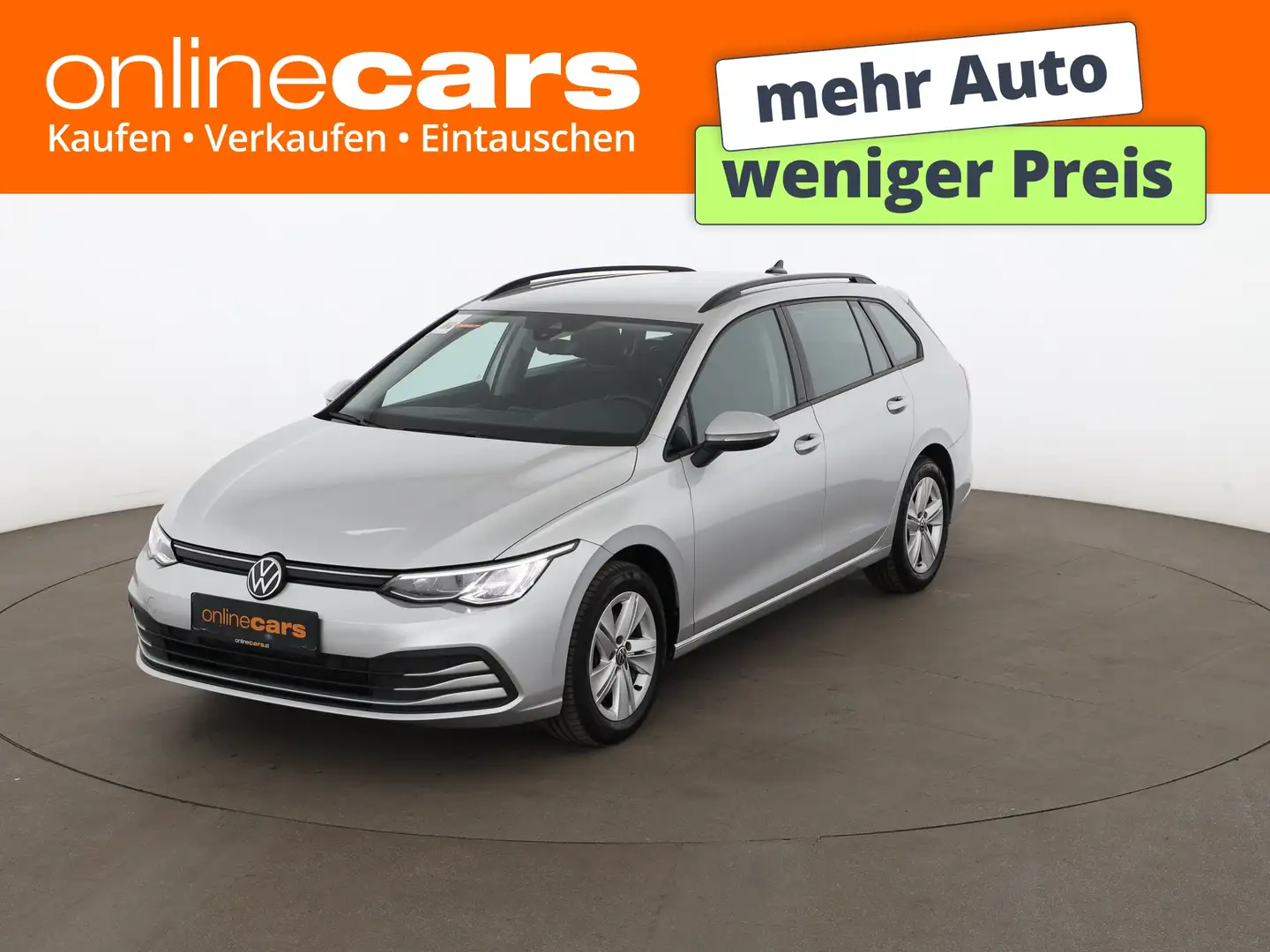 Volkswagen Golf Variant Golf VIII Variant 2.0 TDI Life LED RADAR NAVI PDC Silber - 1