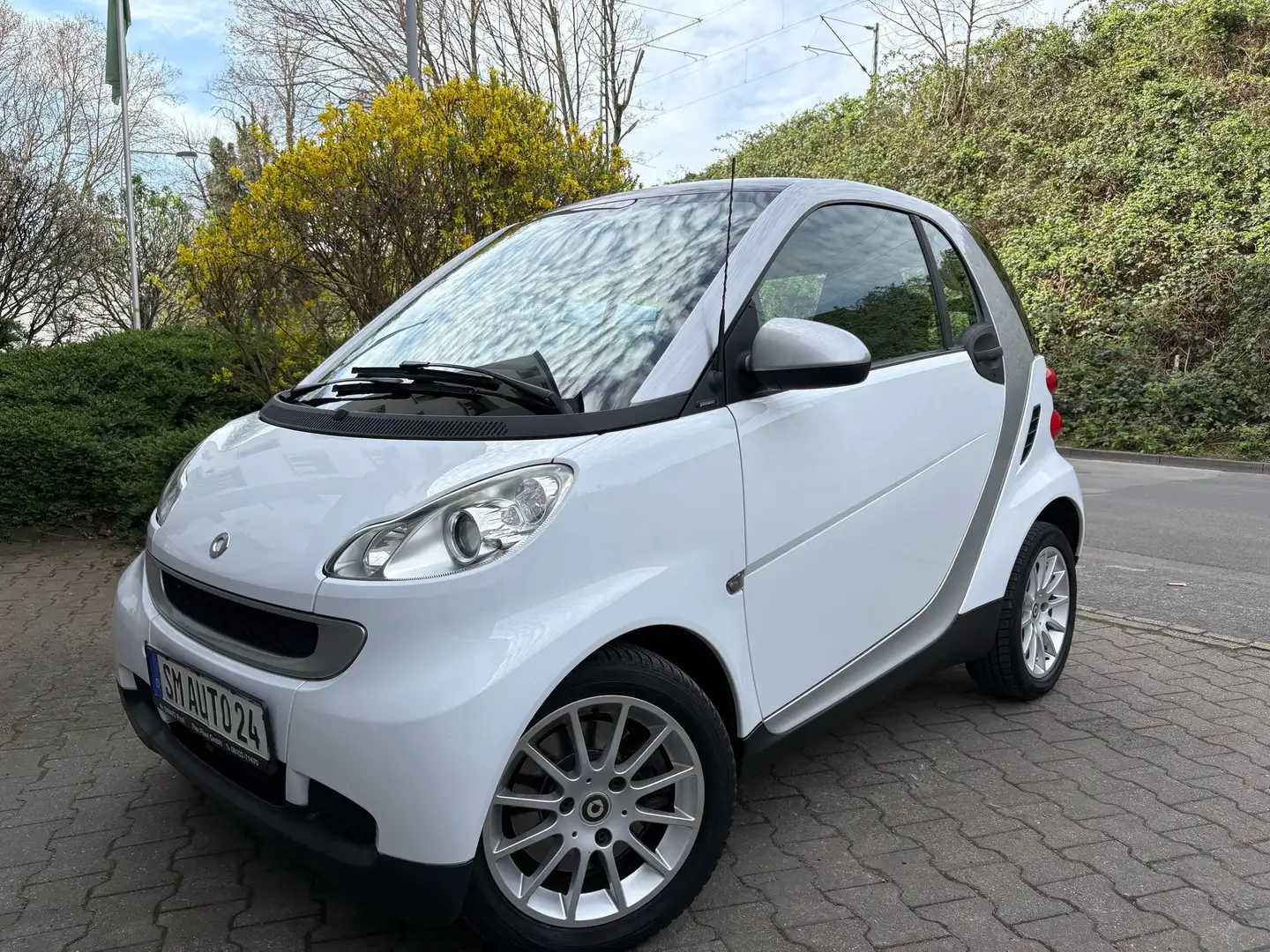 smart forTwo coupe softouch passion*Klima*el.FH*Tüv 02/2027 Blanco - 2