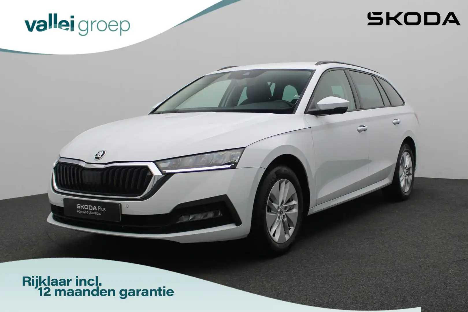 Skoda Octavia Combi 1.0 e-TSI 110PK DSG Business Edition | Navi Blanc - 1