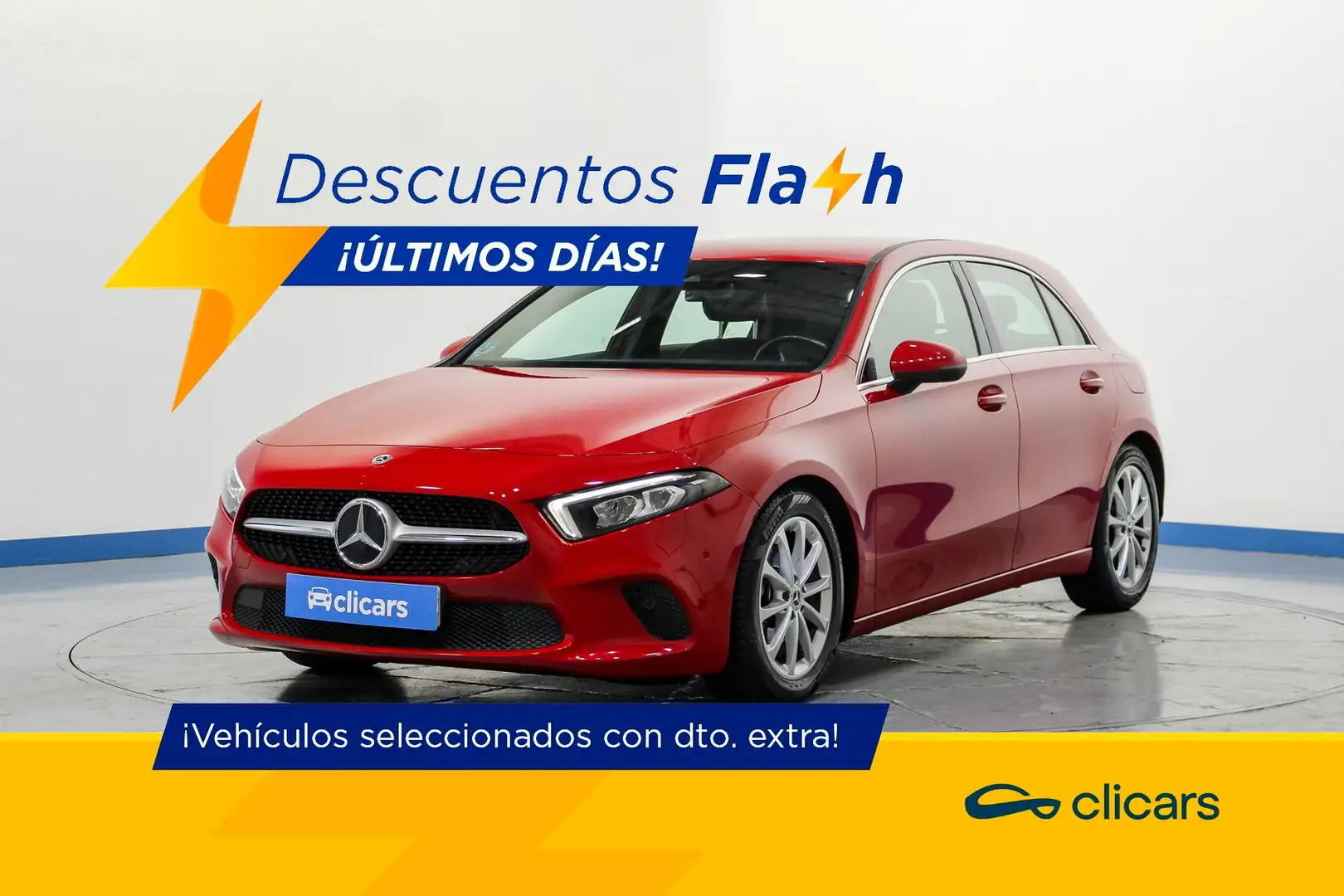 Mercedes-Benz A 180 180d 7G-DCT Rojo - 1