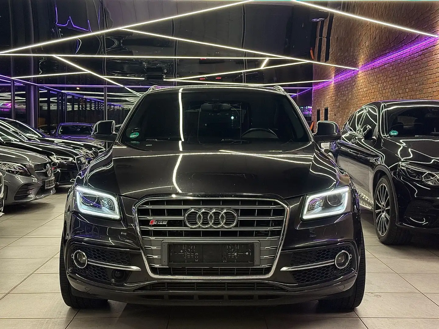 Audi SQ5 3.0 TDI*R20*SOUND*AHK*SERVICE&HU NEU*TOP Gris - 2