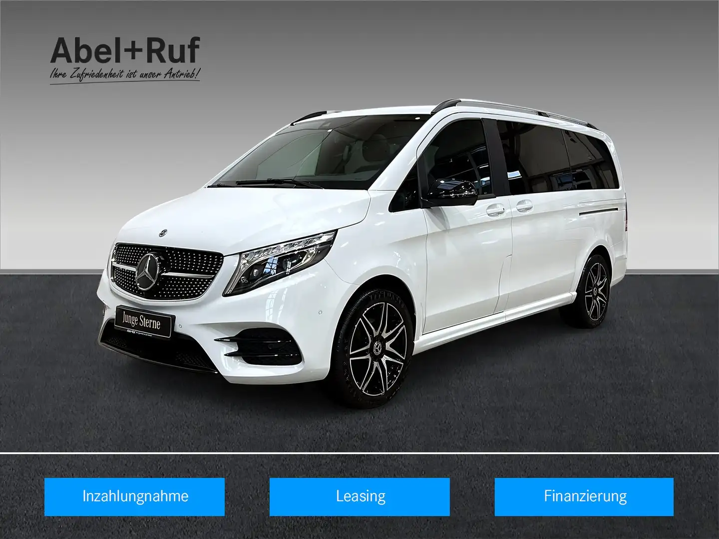 Mercedes-Benz V 300 d 4M EDITION Lang AMG+LED+DISTRO+NIGHT+Kam Weiß - 1