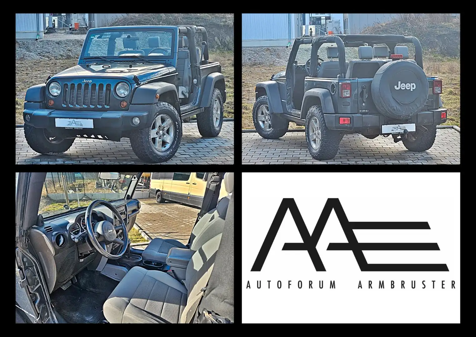 Jeep Wrangler Unltd Rubicon *Automatik/Cabrio/TÜV NEU Blau - 1