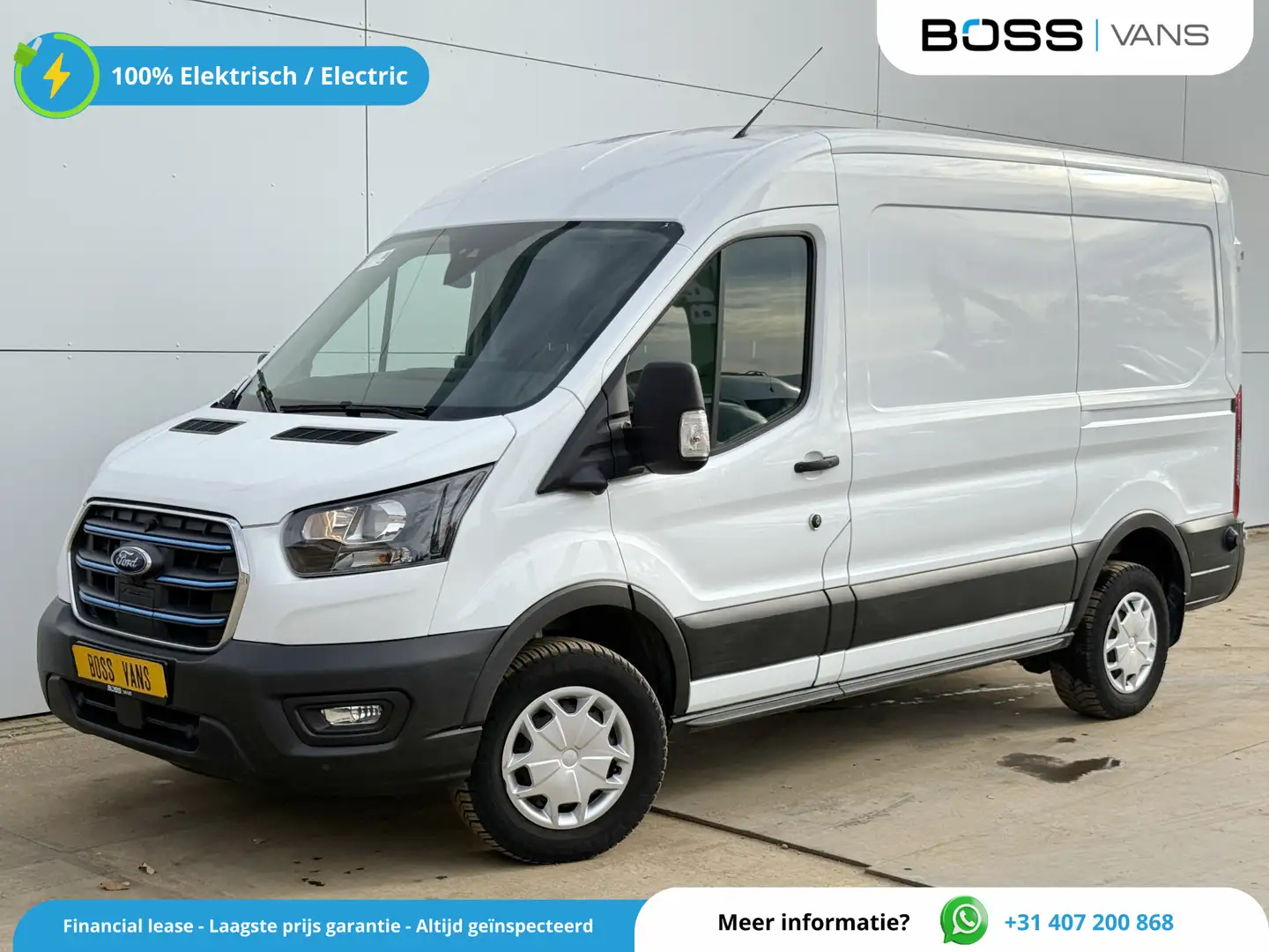 Ford E-Transit 390 75kWh 184PK Elektrisch 75kWh 334km WLTP BEV Sn Blanc - 1
