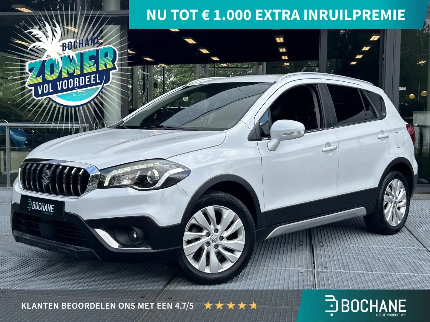 Suzuki S-Cross 1.0 Boosterjet Exclusive | Trekhaak | Stoelverwarm Wit - 1