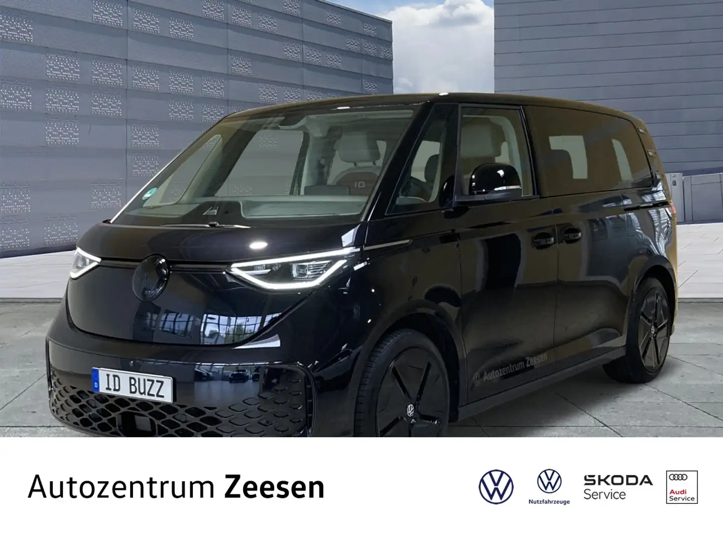 Volkswagen ID. Buzz Pro 1-Gang-Automatik+DAB+SHZ+EPH+USB+DWA Klima Noir - 1