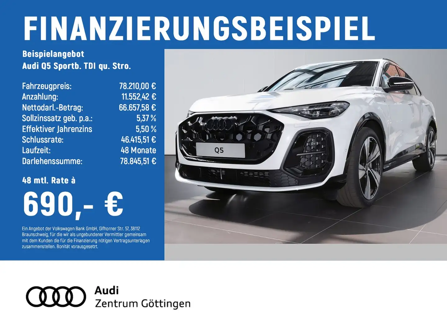 Audi Q5 Sportb. TDI qu. Stro. edition one sw TECH PRO Blanco - 2