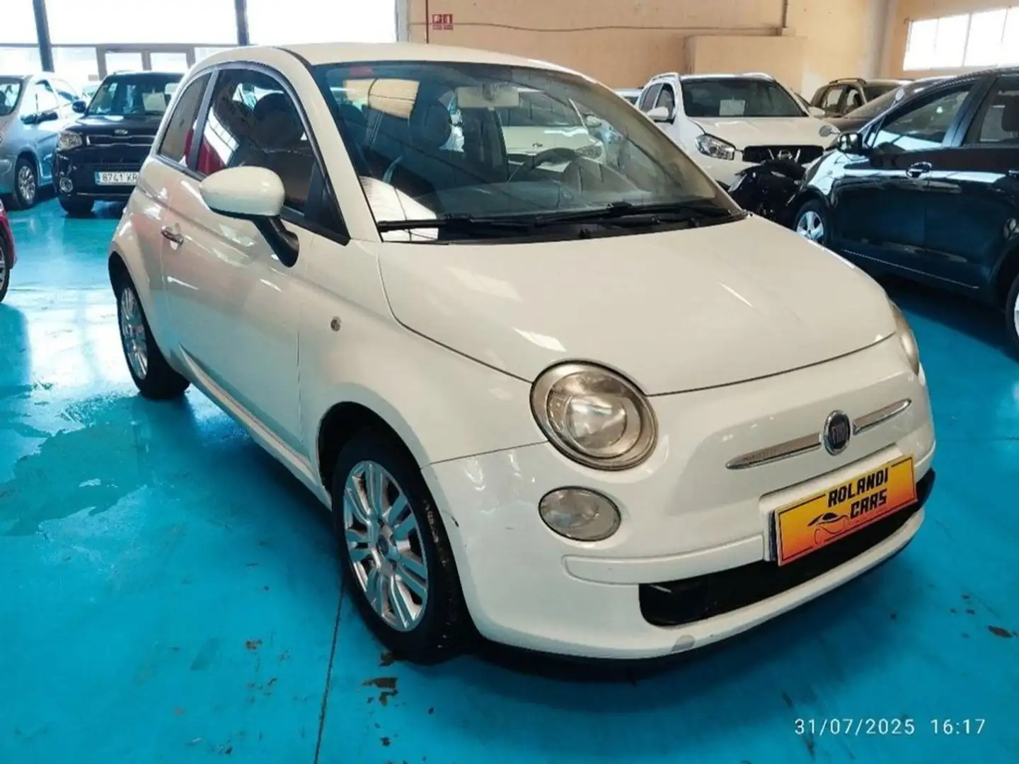 Fiat 500 1.2 Lounge Blanco - 2