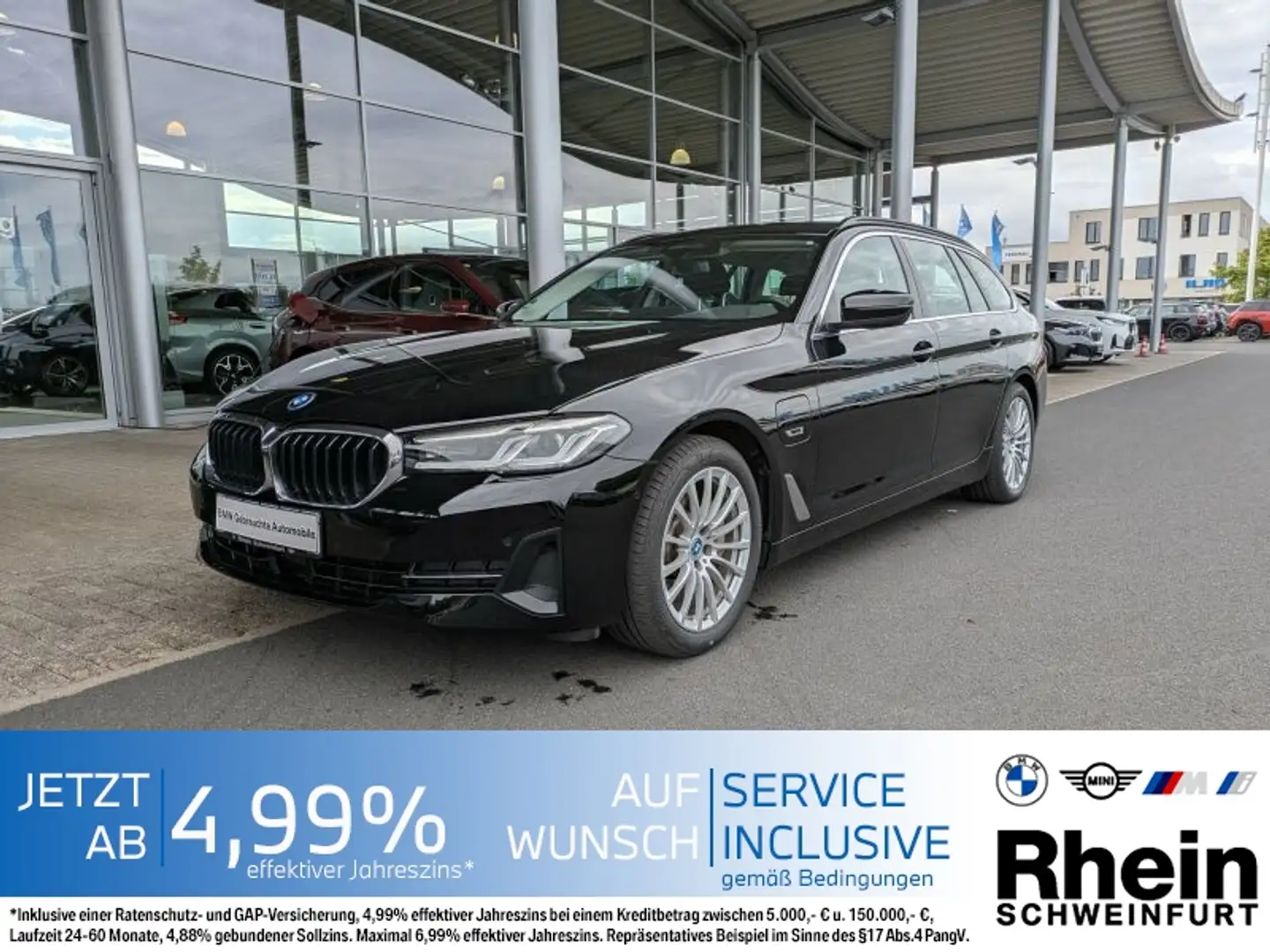 BMW 530 e Tour. LiveCockpit. AHK. Lenkradheizung. Schwarz - 1