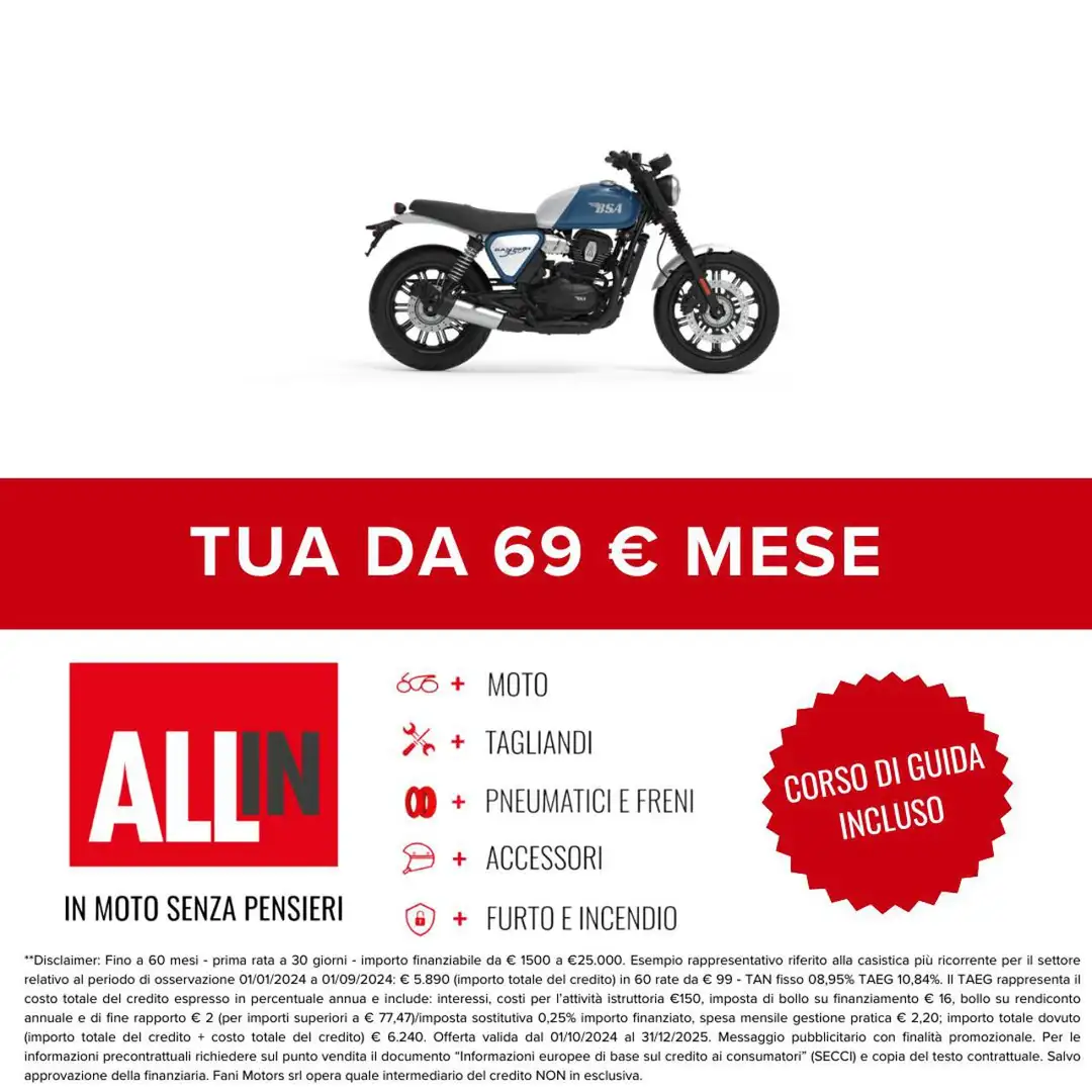 BSA BANTAM 350 Blu/Azzurro - 2