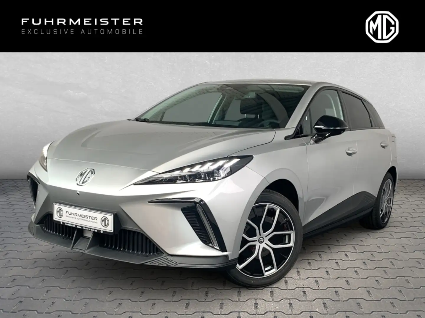 MG MG4 Luxury MY24 iSMART 150 kW 360°Kamera Lenkradheizun Zilver - 1