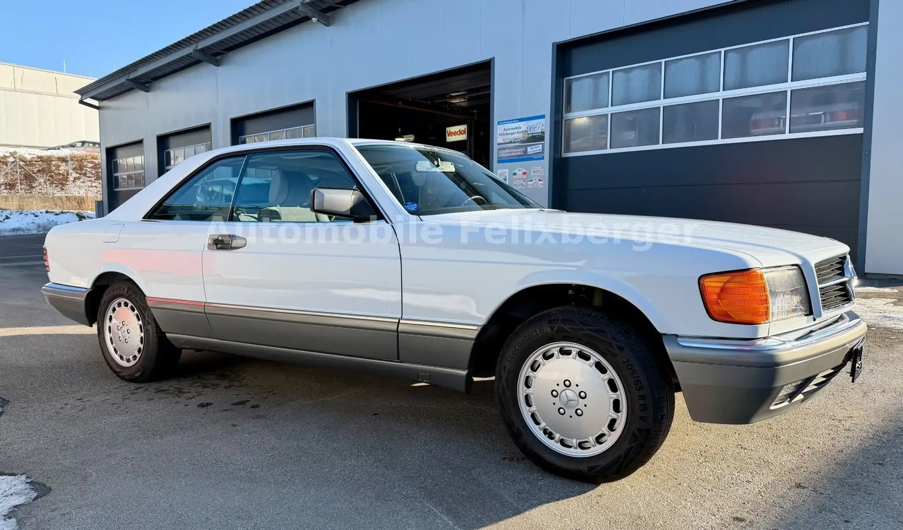 Mercedes-Benz 420 SEC nur 2 Besitzer und nur 62000km Deutsch Blanco - 1