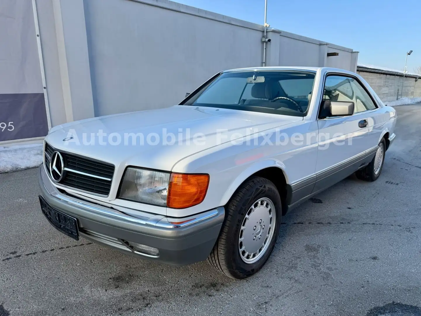 Mercedes-Benz 420 SEC nur 2 Besitzer und nur 62000km Deutsch Blanco - 2