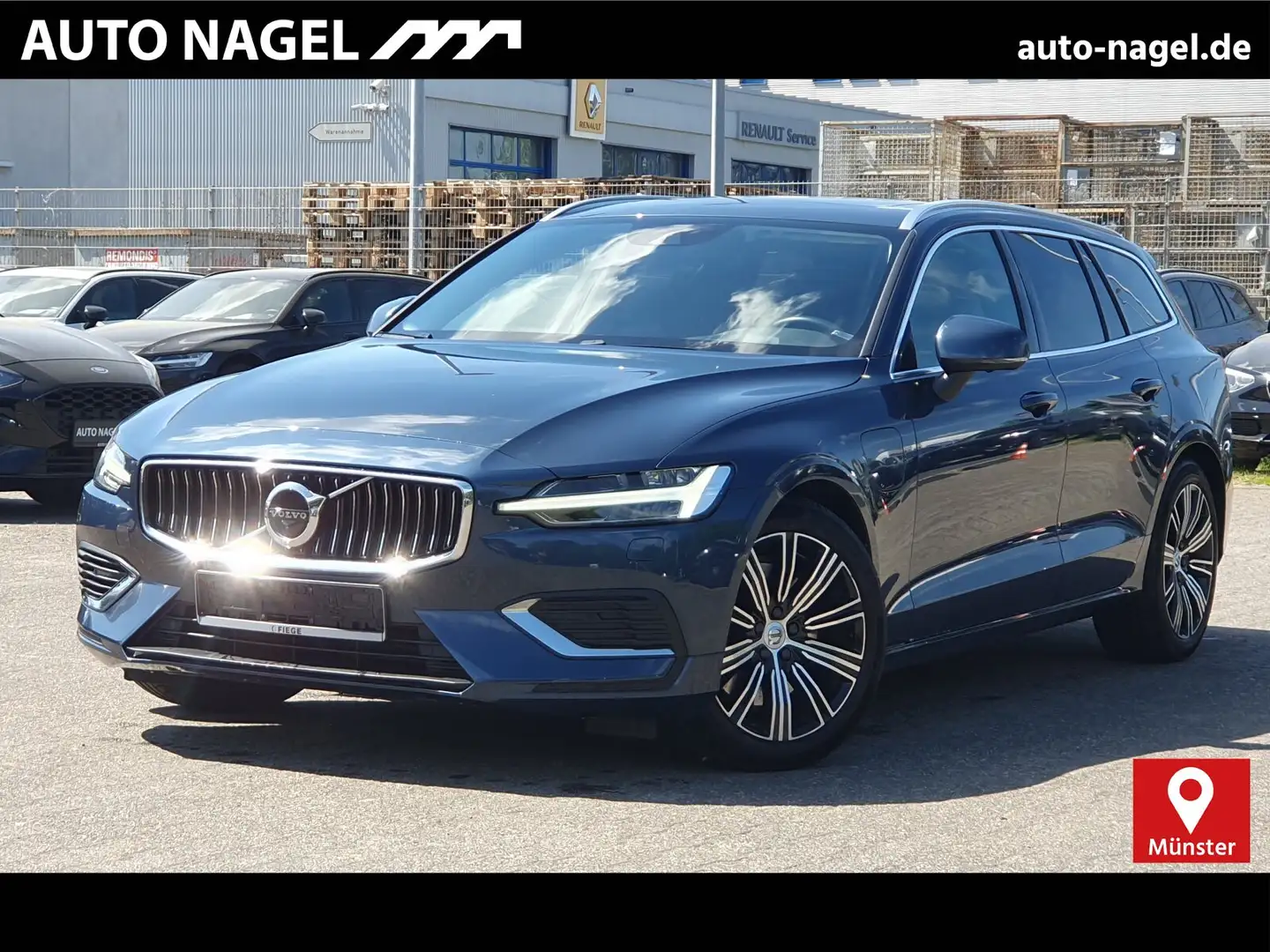 Volvo V60 V60 Recharge T6 Inscription LONG RANGE AHK| Azul - 1