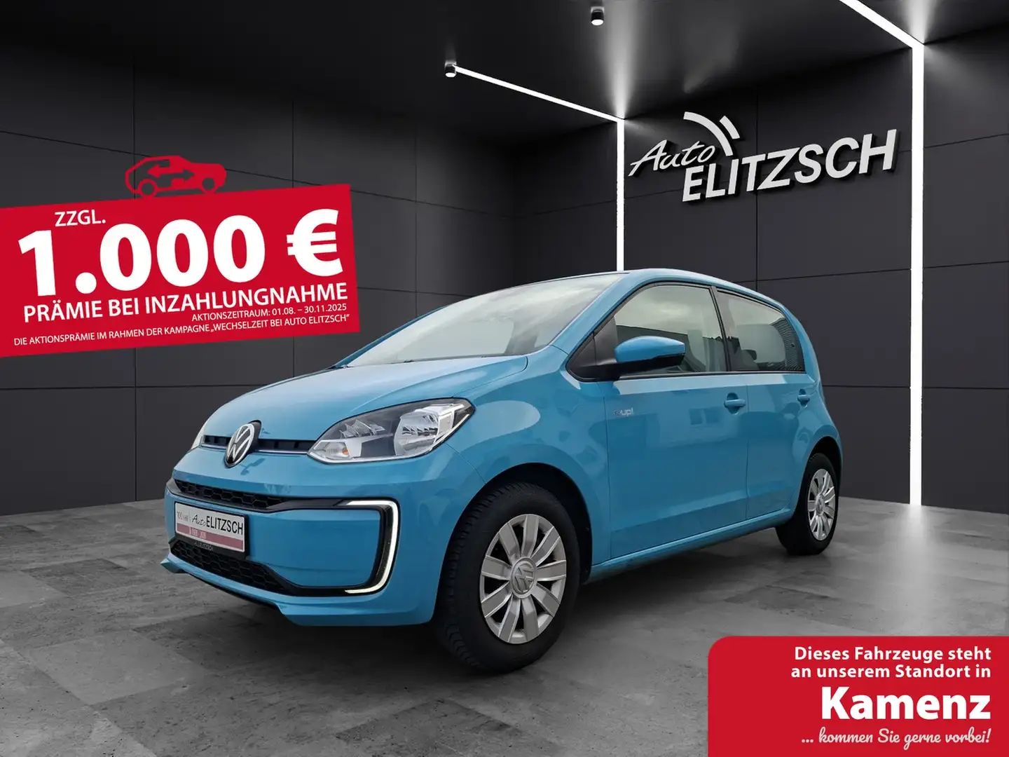 Volkswagen up! e-up! Climatronic DAB Blau - 1