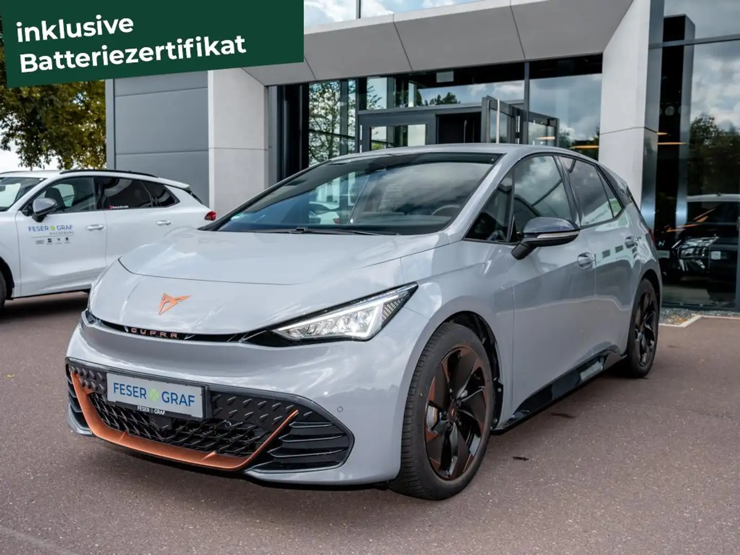 CUPRA Born 150 kW 58kWh BEATS/FULL-LINK/SHZ/2xPDC Gris - 1