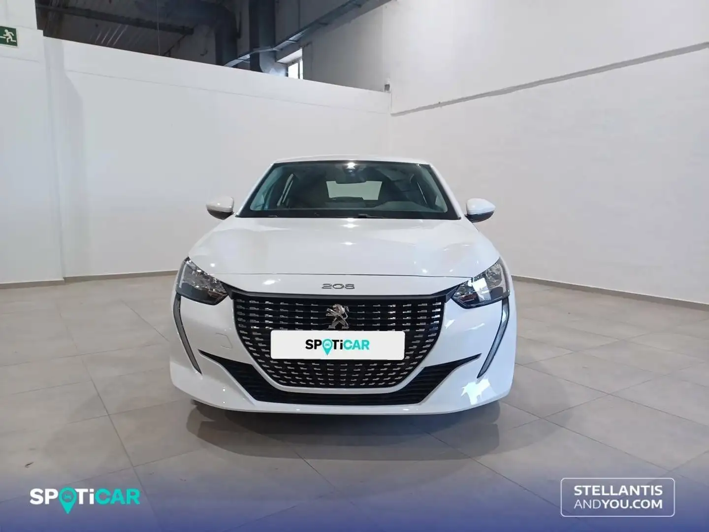 Peugeot 208 1.6 BlueHDi Active 100 Blanco - 2