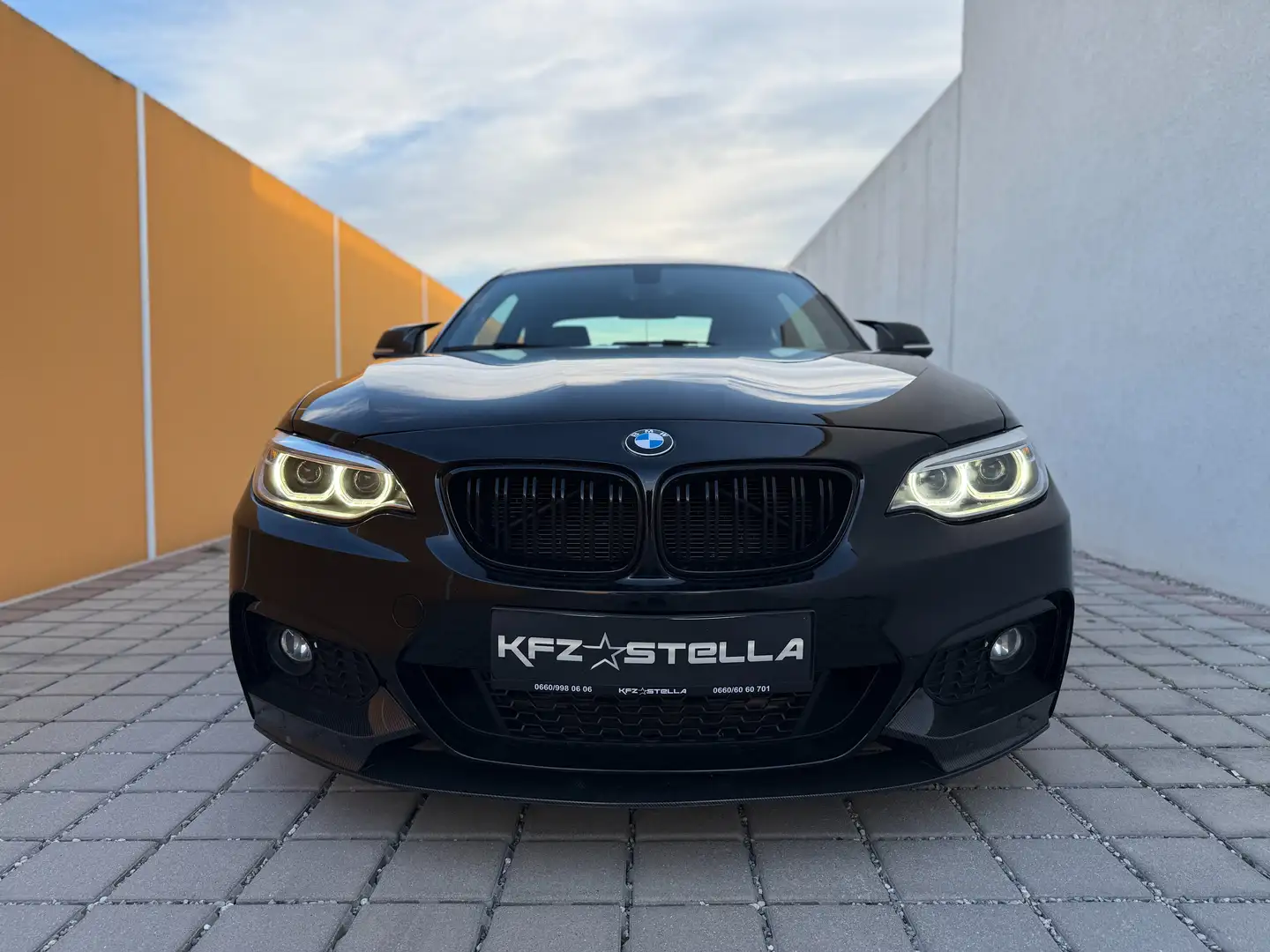 BMW 218 218d Coupé M-Sport/Schiebedach/Automatik/B47 Schwarz - 2