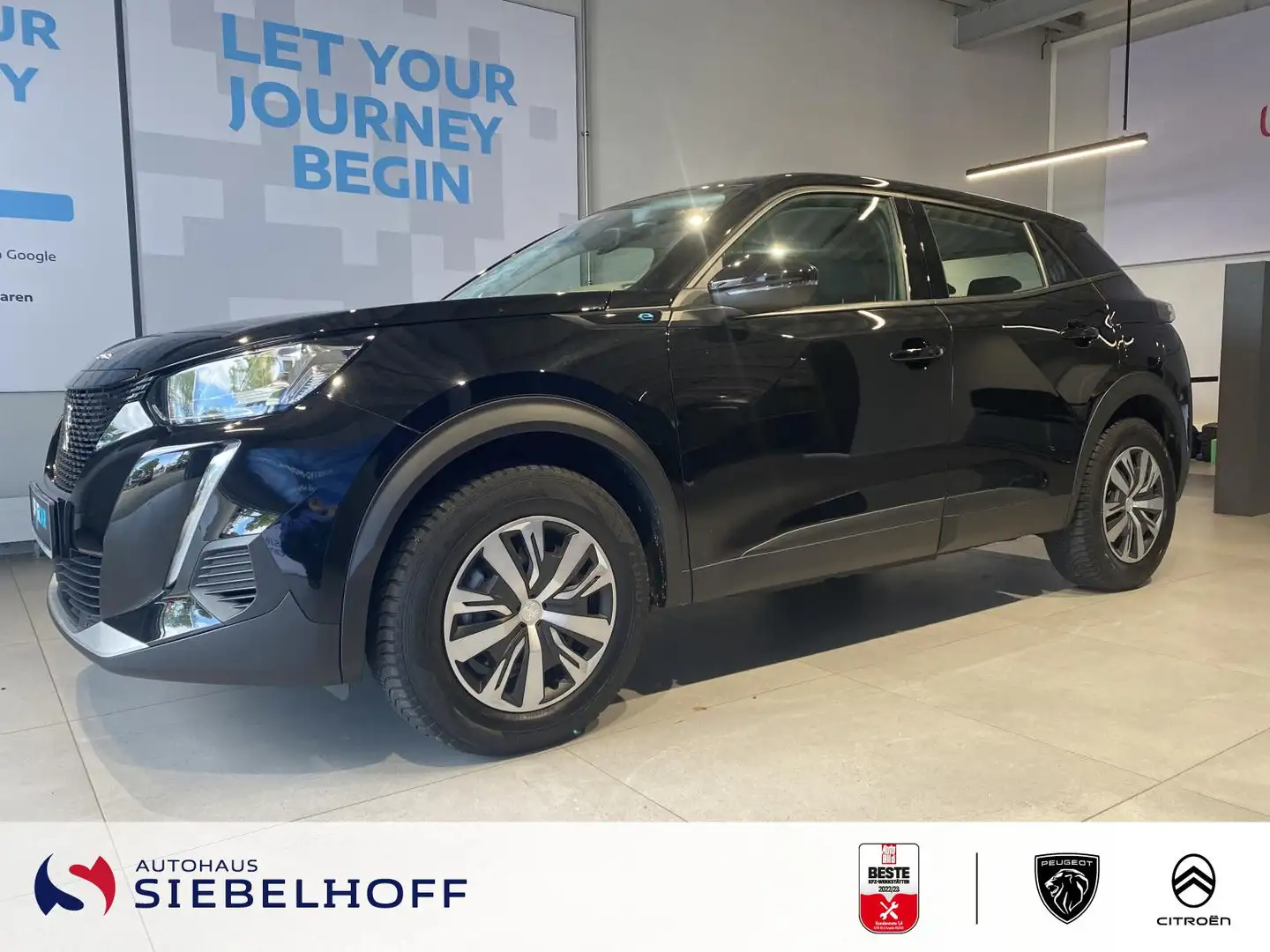 Peugeot 2008 e-2008 Active Elektromotor 136 Schwarz - 1