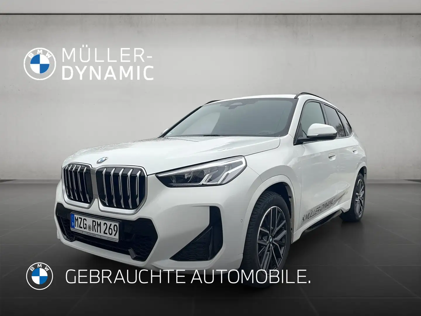 BMW X1 sDrive18d M SPORT PARKING ASSIST SHZ DAB Weiß - 1