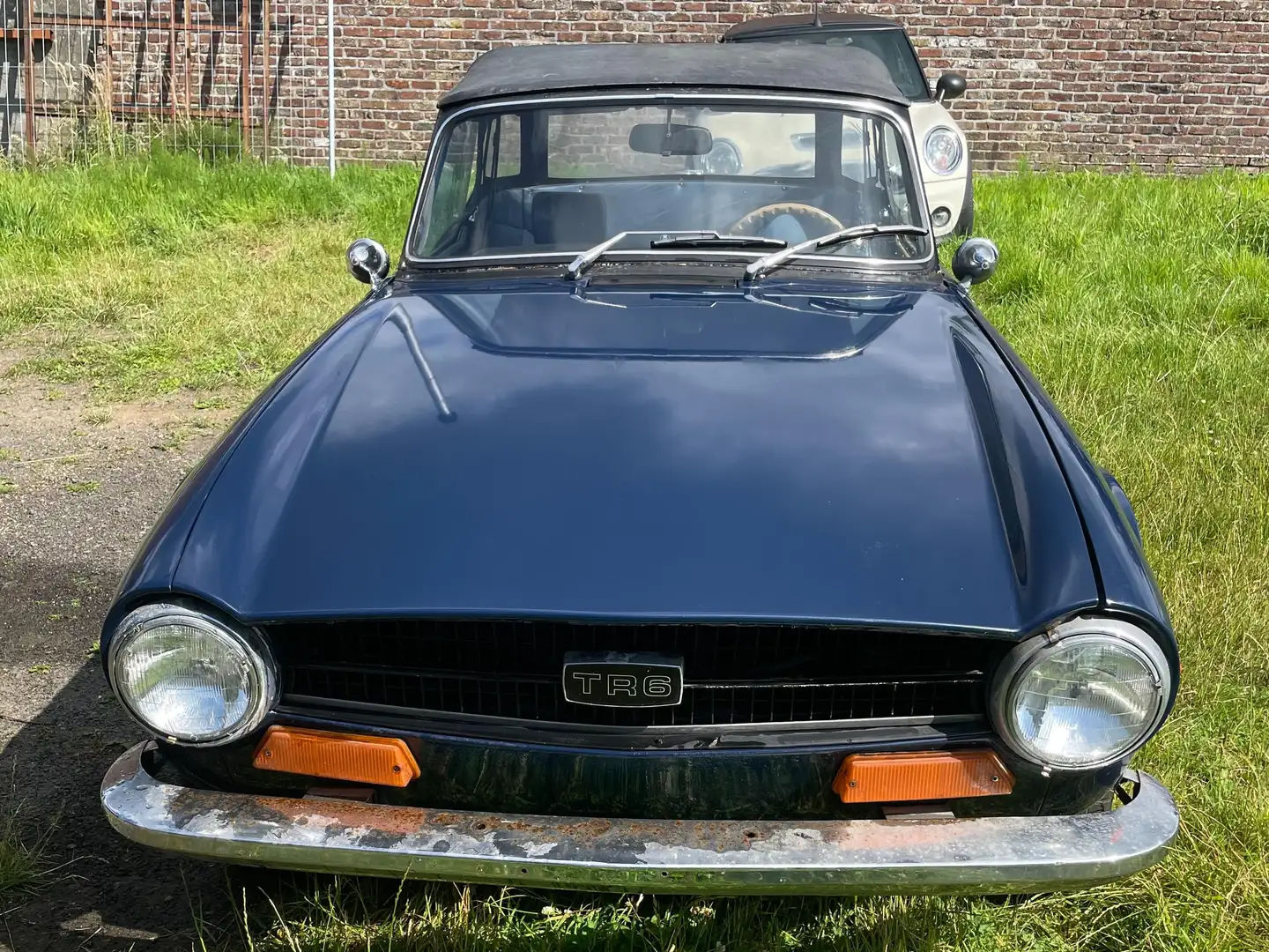 Triumph TR6 california car Blue - 1