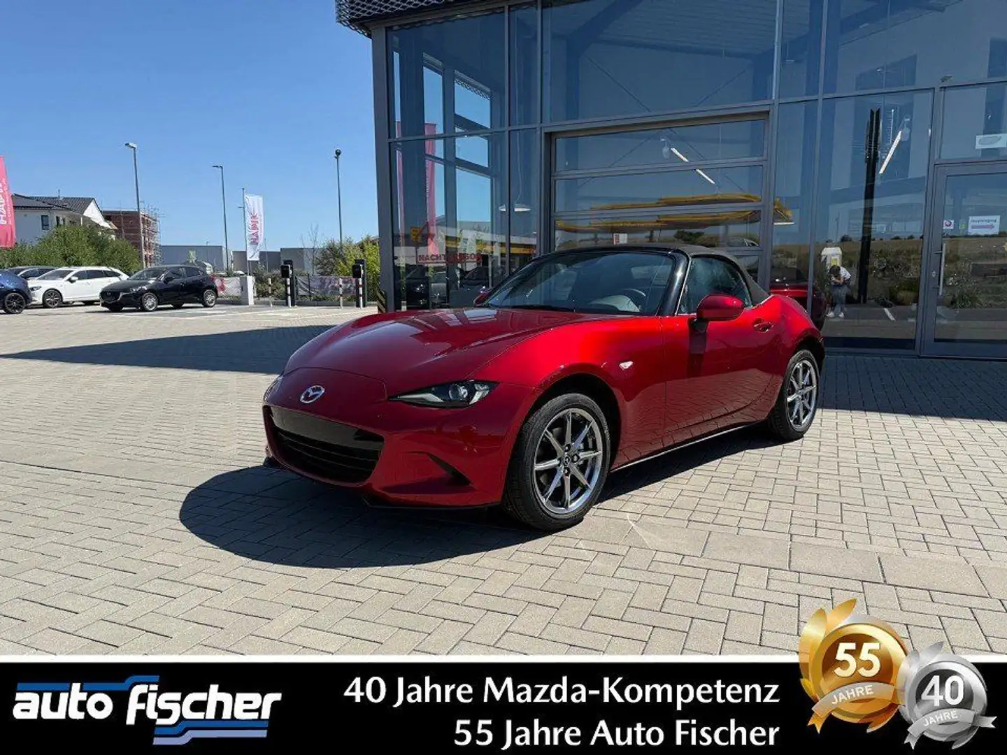 Mazda MX-5 1.5 (132PS) Schalter Exclusive-line Sitzhei Rot - 1