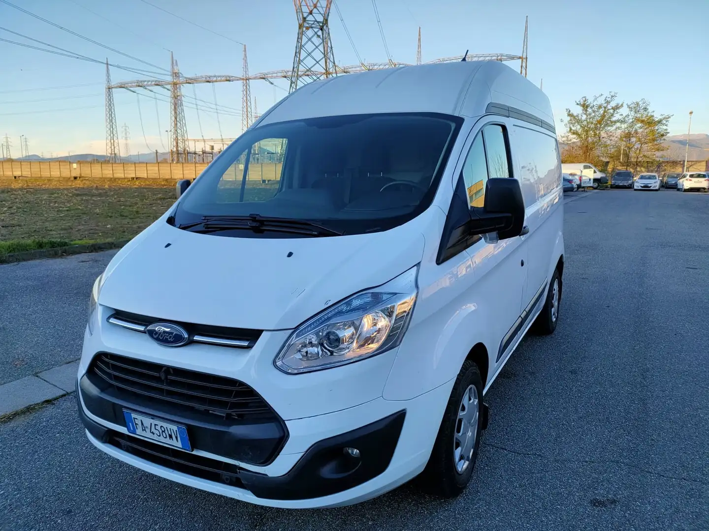 Ford Transit Custom Bianco - 2