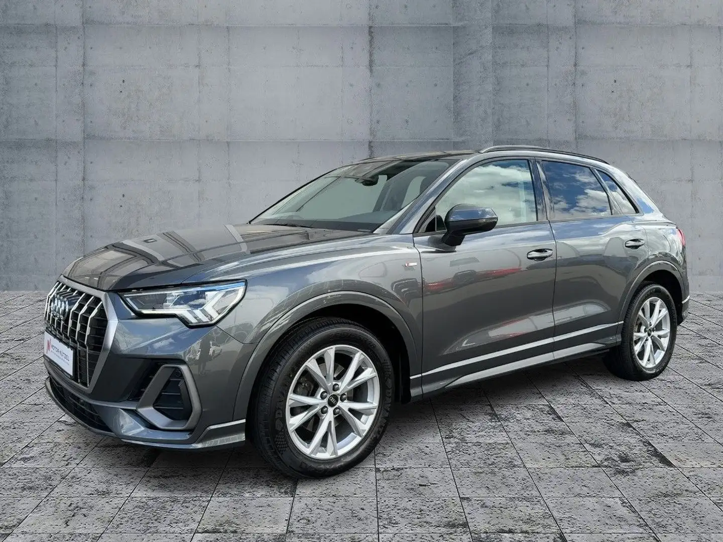 Audi Q3 35 TDI QU S-TR S-LINE LED+NAVI+RFK+SHZ+AHK Grau - 2