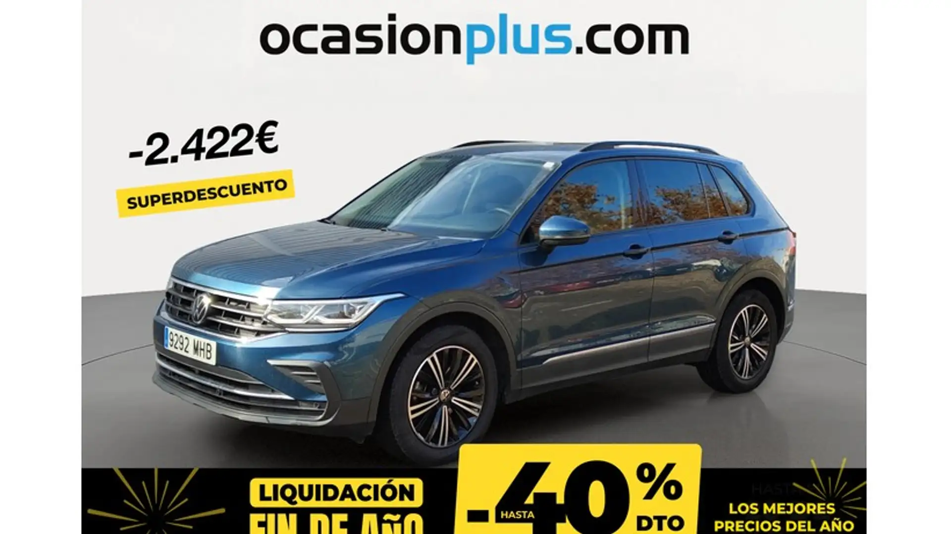 Volkswagen Tiguan 1.5 TSI Life DSG 110kW Bleu - 1