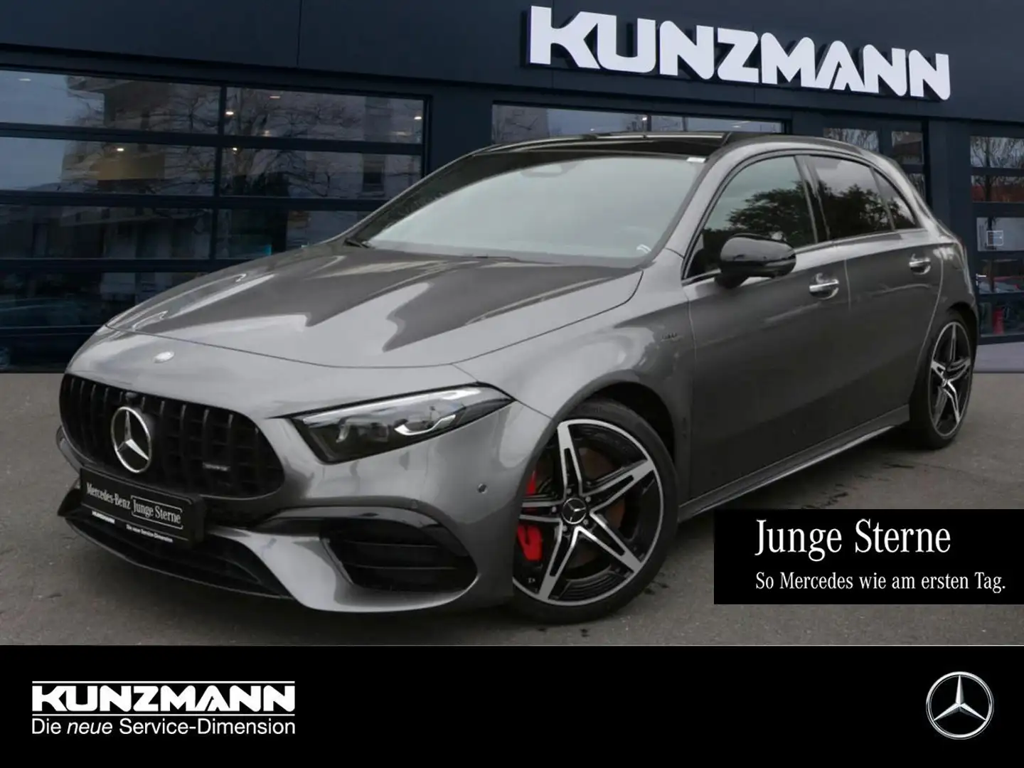 Mercedes-Benz A 45 AMG S 4M+ Night Panorama Burmester 360° HUD Grau - 1