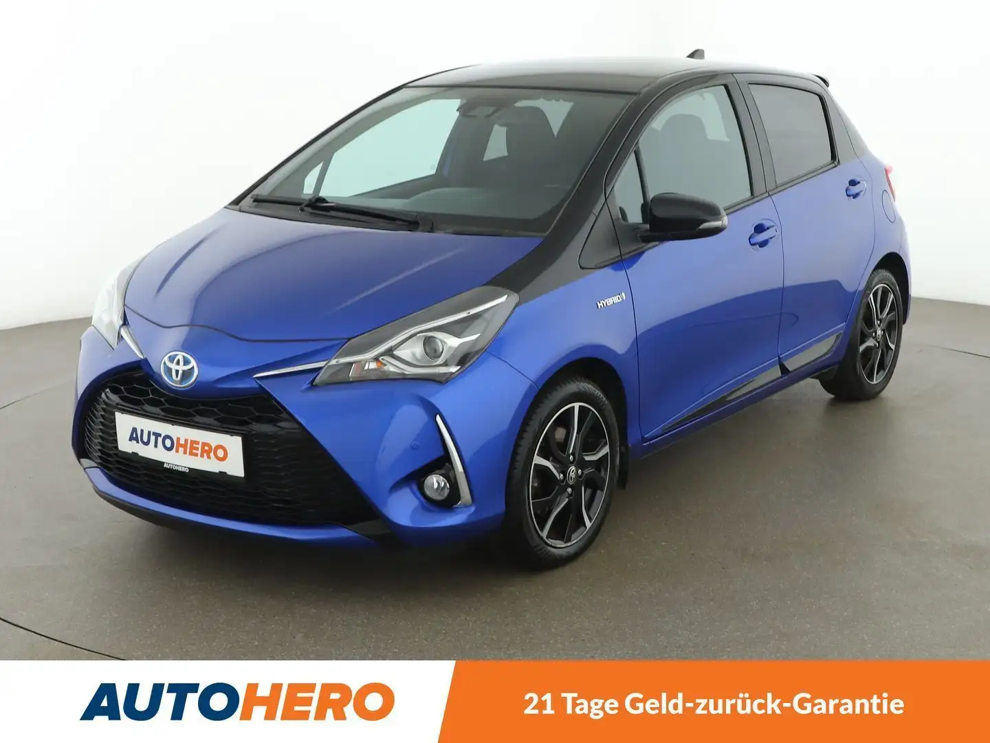 Toyota Yaris 1.5 Hybrid Style Blau - 1