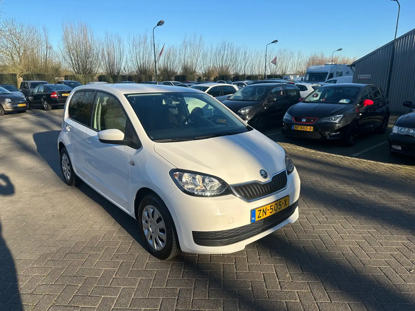 Skoda Citigo 1.0 Greentech Ambition , 5 deurs ,airco Weiß - 2