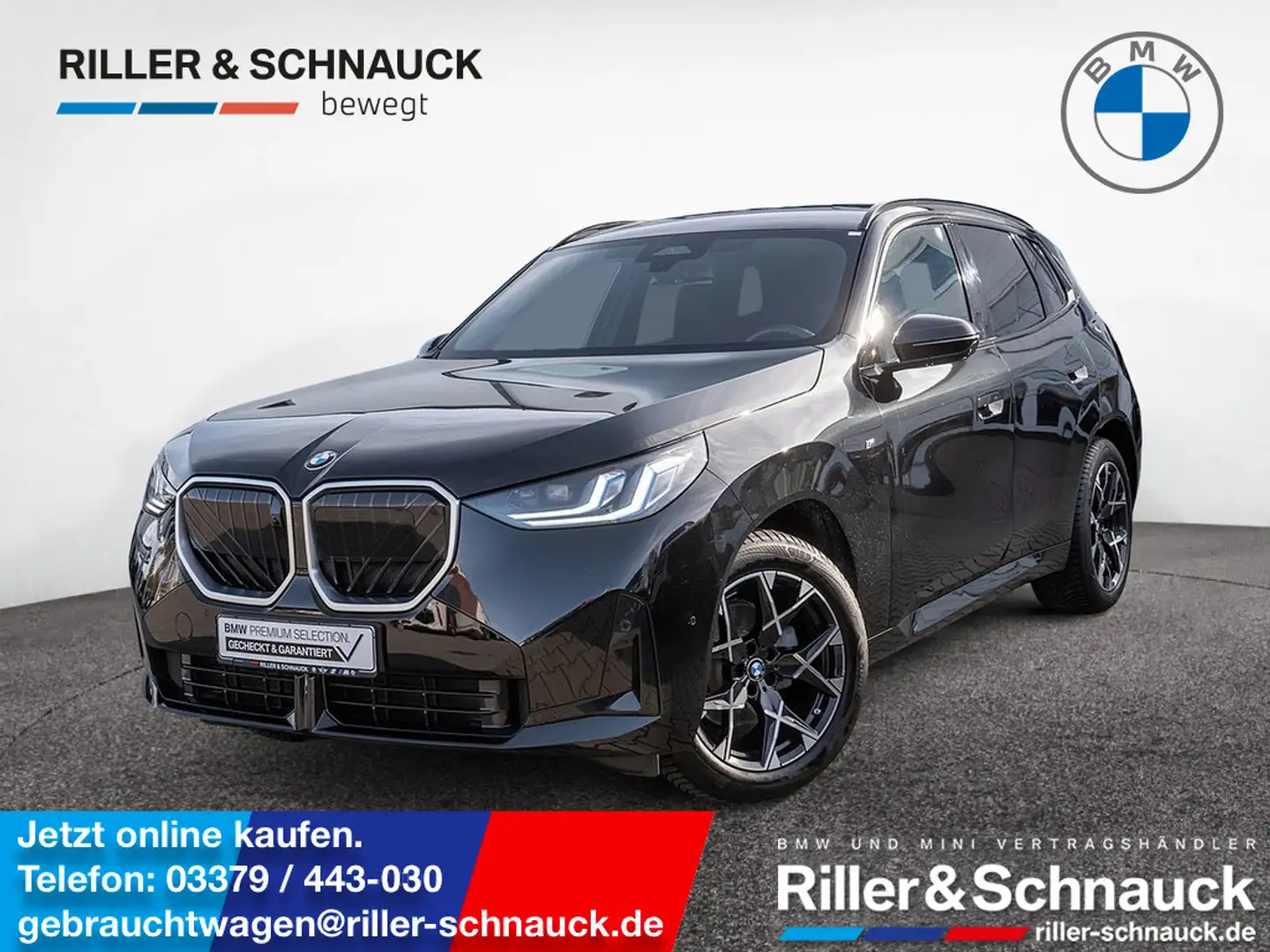 BMW X3 xDrive 20d M-Sport AHK ACC HUD LED 360° Schwarz - 1