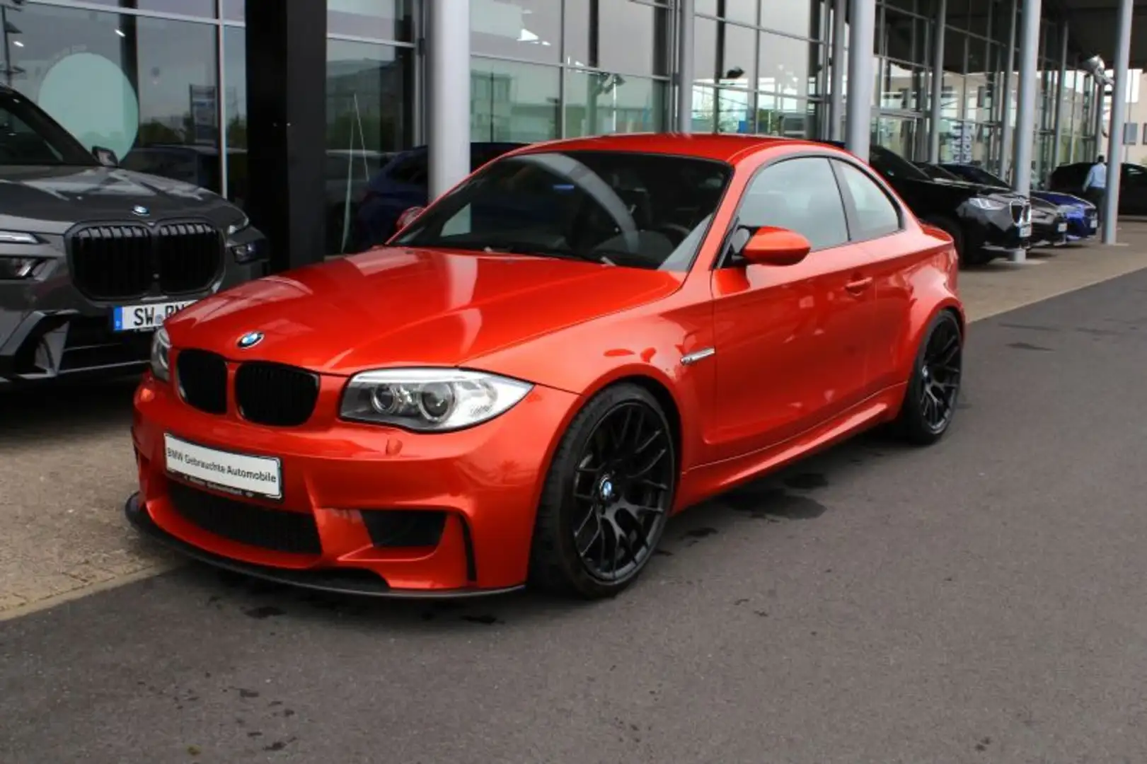 BMW 1er M Coupé 1er M Coupe Navi Prof. Leder. Harm./Kard. Oranžová - 1