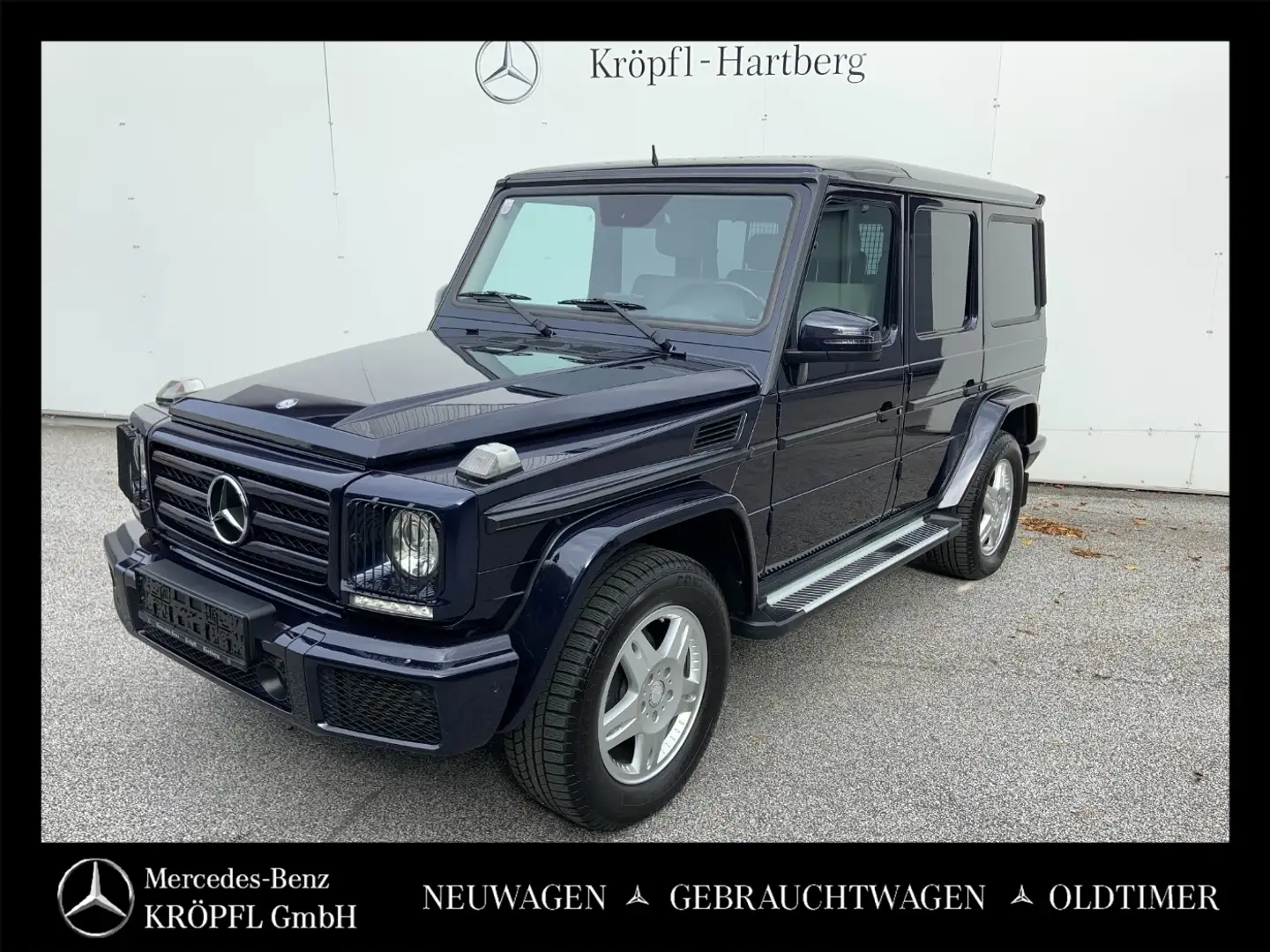 Mercedes-Benz G 350 d Station-Wagen lang SHD Stdhzg AUT Distr Bleu - 1